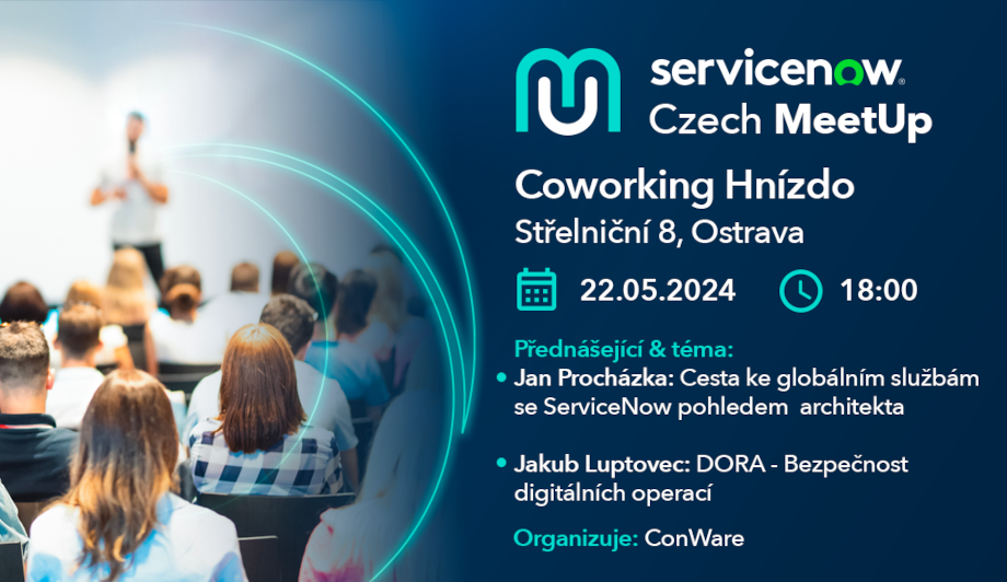 Meet ConWare at ServiceNow Czech MeetUp 2